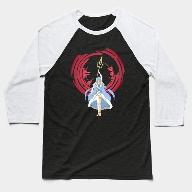 Fire Emblem Aqua (CLEAN) Baseball T-Shirt by Dori